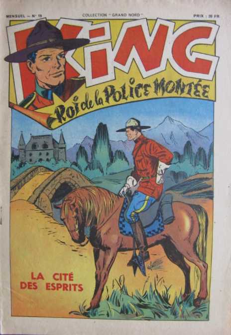 Scan de la Couverture King Police Monte n 19